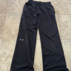 under armor sweatpants!!